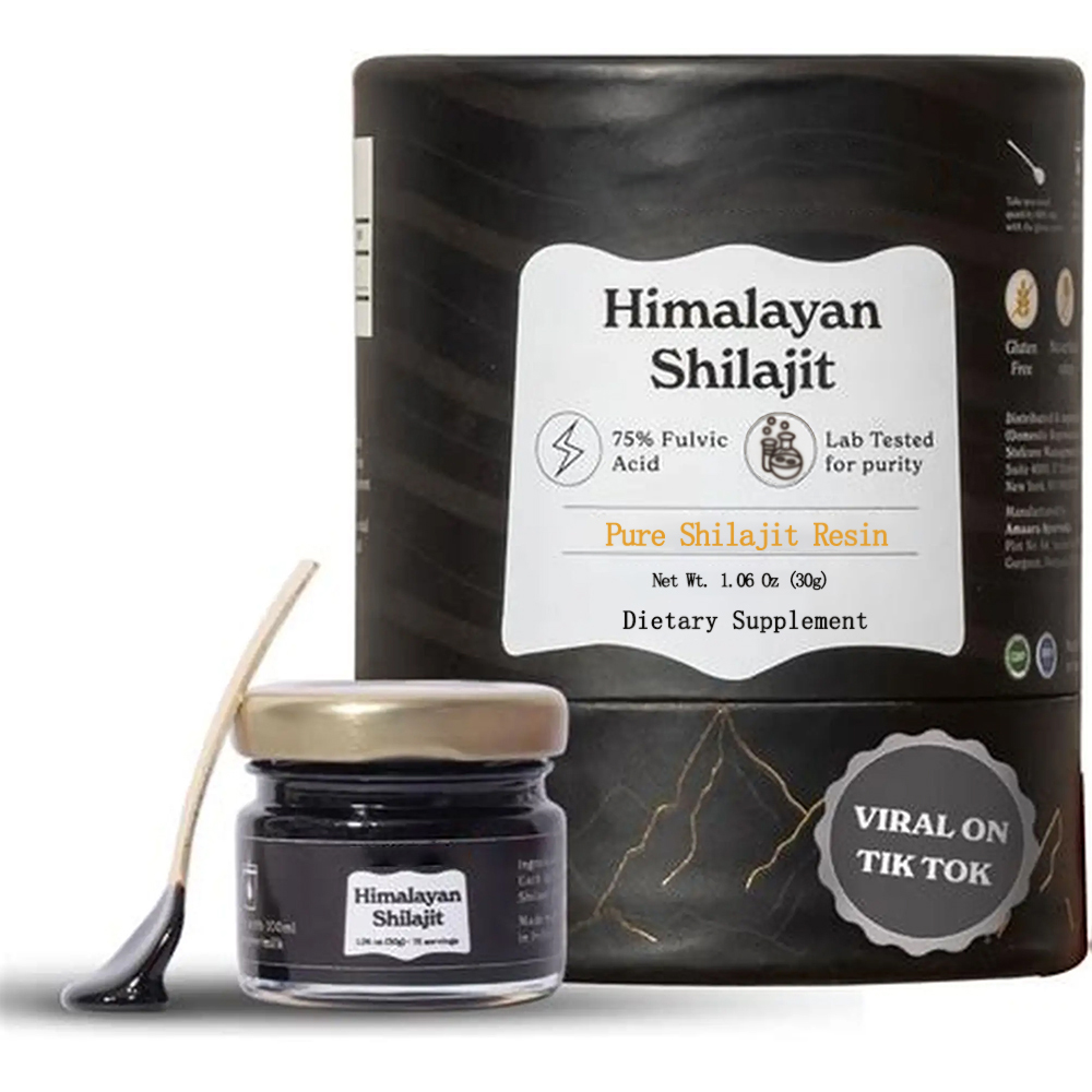Shilajit Resin Pure - Shilajit Pure Himalayan Organic Shilajit Resin