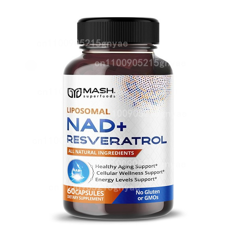 900mg NAD+ Supplement: Nicotin - Resveratrol Capsule Anti Aging ulasan dan harga