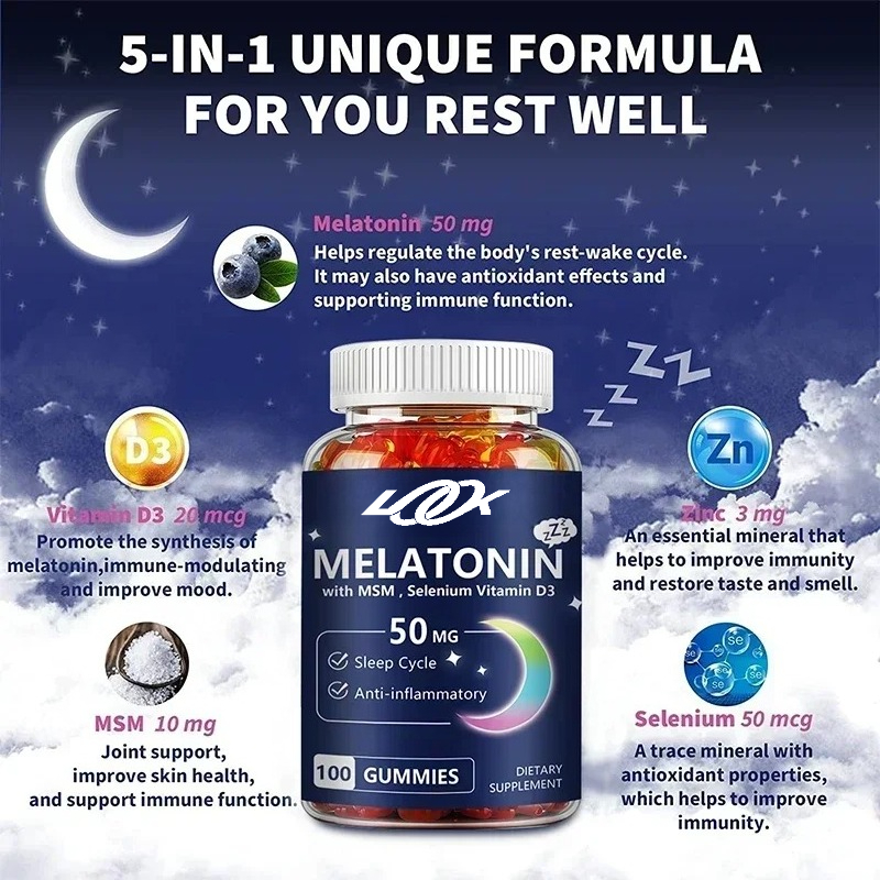 Melatonin Gummies - Helps You  - Melatonin Sleep Gummy ulasan dan harga