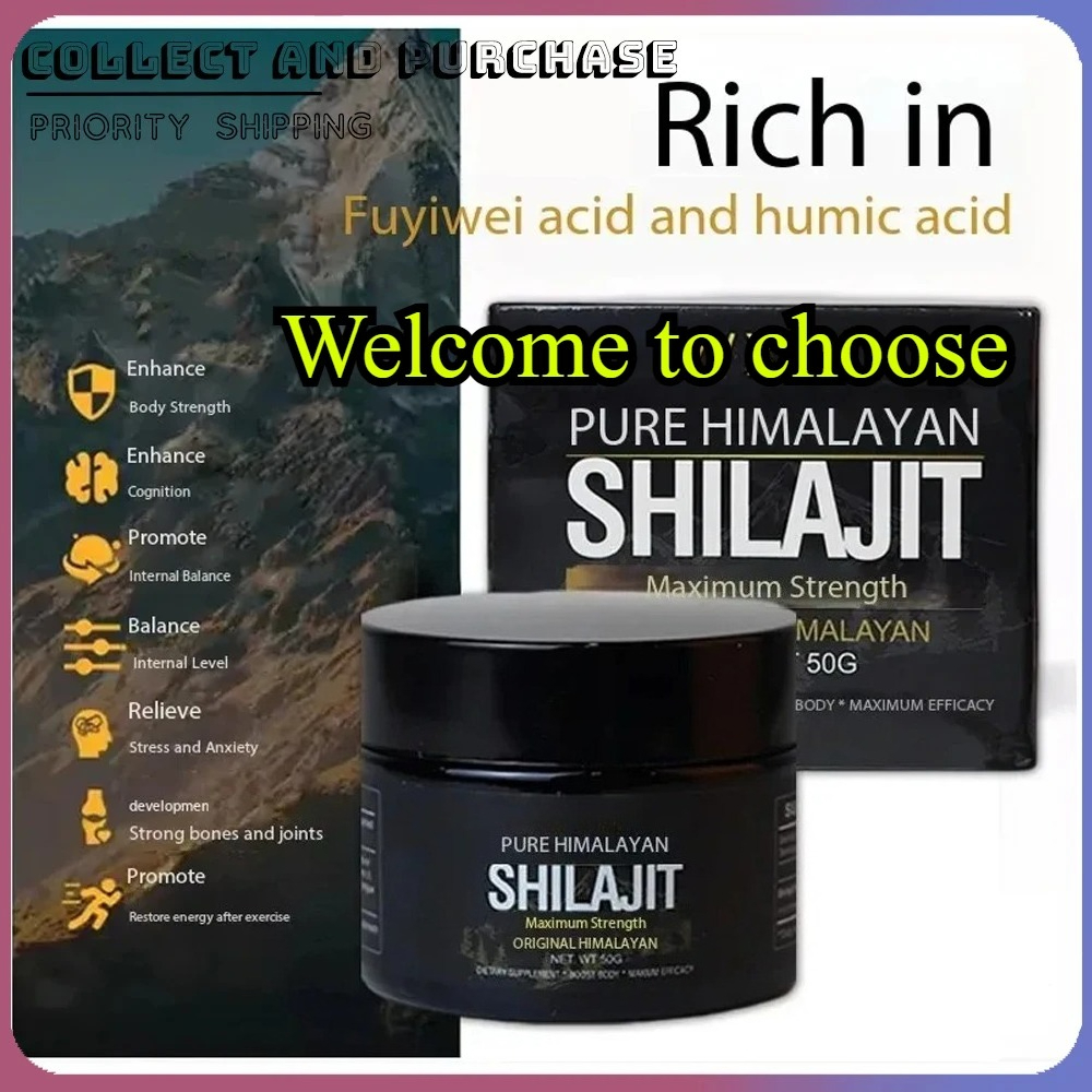 30g /50g100% High-purity Shila - Shilajit Resin Pure ulasan dan harga