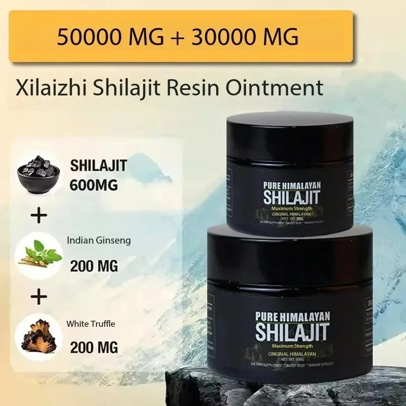 30g /50g100% High-purity Shila - Shilajit Resin Pure ulasan dan harga