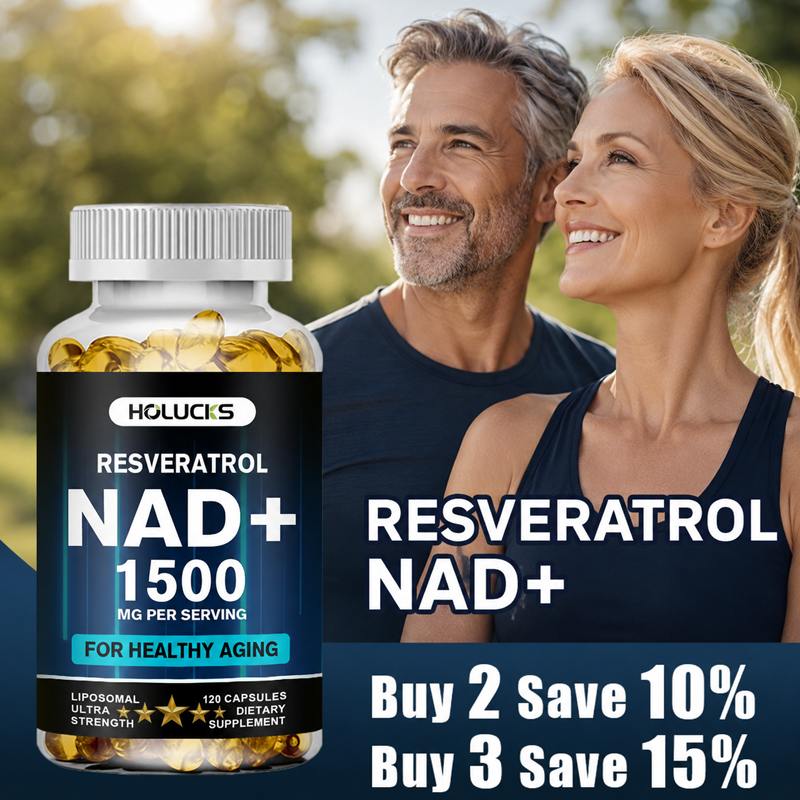 1500mg Anti-Aging NAD+ Capsule - Resveratrol Capsule Anti Aging ulasan dan harga