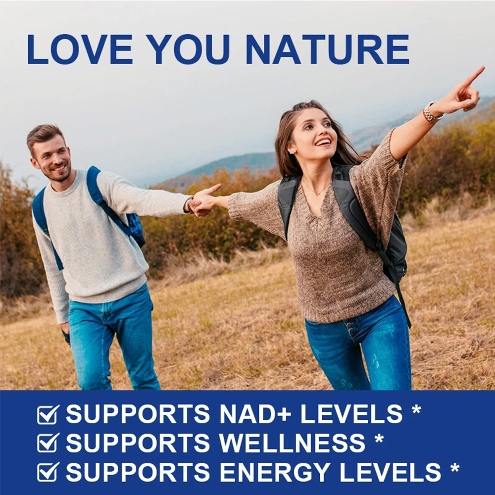 NAD Supplement - with Nicotina - Resveratrol Capsule Anti Aging ulasan dan harga