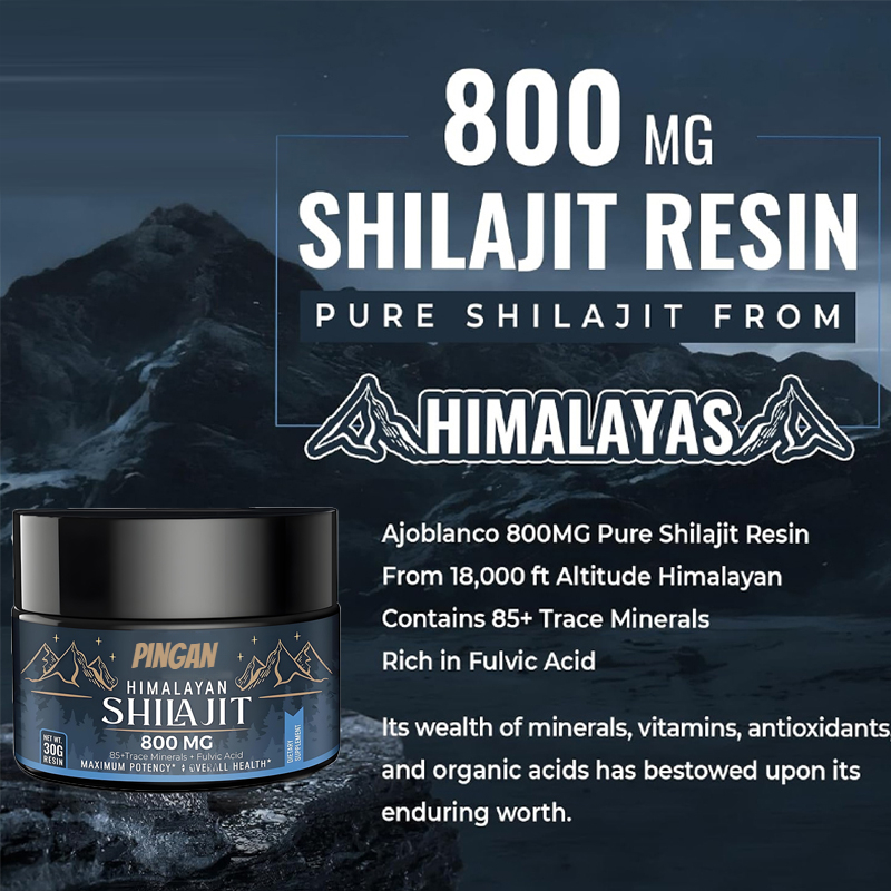 800mg Himalayan Shilajit Resin - Shilajit Resin Pure ulasan dan harga