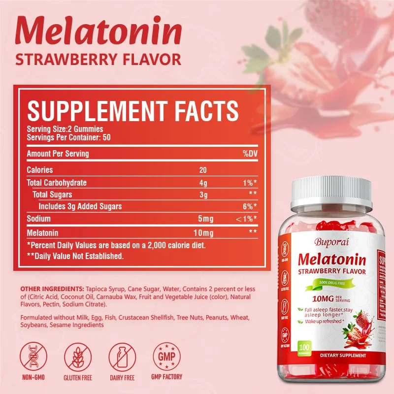 Melatonin Gummies 10mg - Regul - Melatonin Sleep Gummy ulasan dan harga