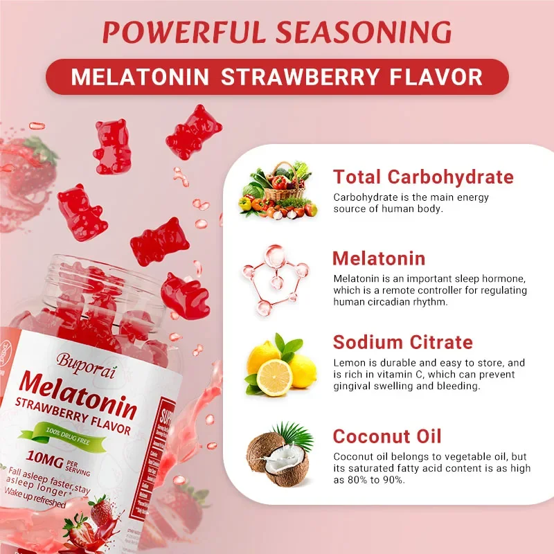 Melatonin Gummies 10mg - Regul - Melatonin Sleep Gummy ulasan dan harga