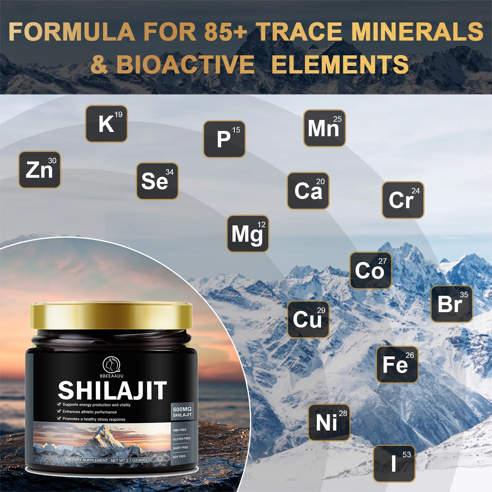 BBEEAAUU 60g 100% Himalaya Pur - Shilajit Resin Pure ulasan dan harga