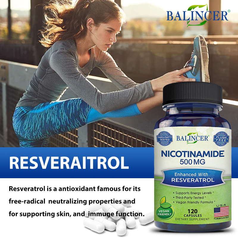 Nicotinamide with Resveratrol  - Resveratrol Capsule Anti Aging ulasan dan harga