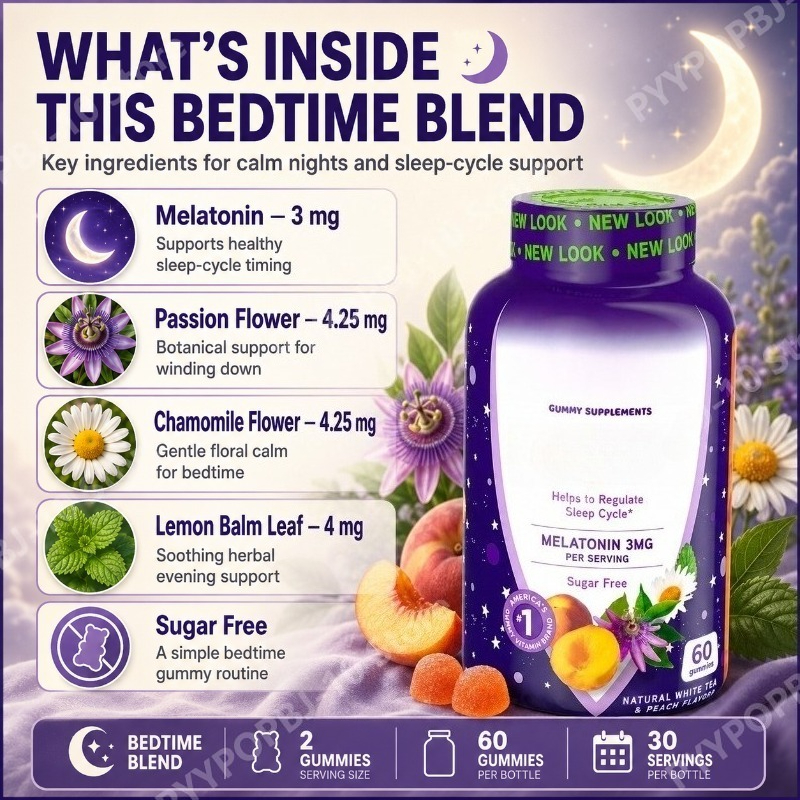 Sleep Gummies with Melatonin 3 - Melatonin Sleep Gummy ulasan dan harga