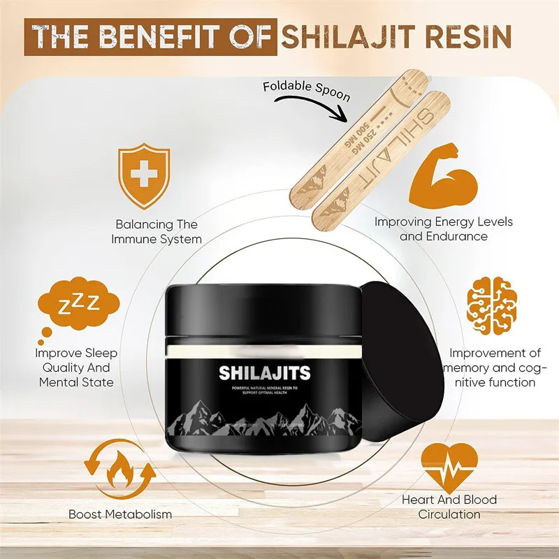 1000mg Pure Shilajit Resin Min - Shilajit Resin Pure ulasan dan harga