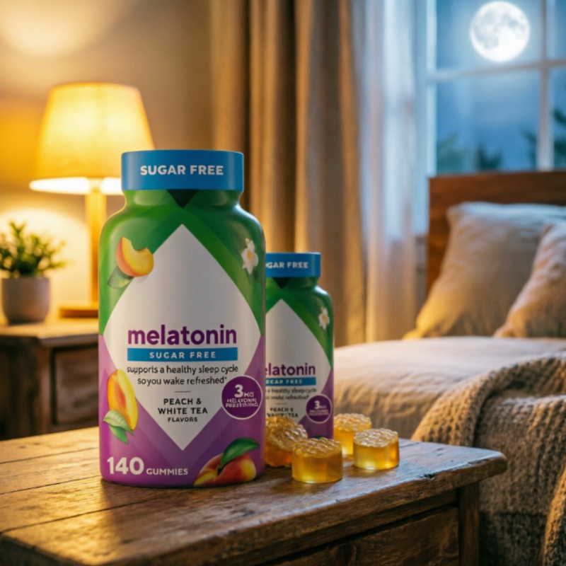 Melatonin Gummy Vitamins 3mg S - Melatonin Sleep Gummy ulasan dan harga