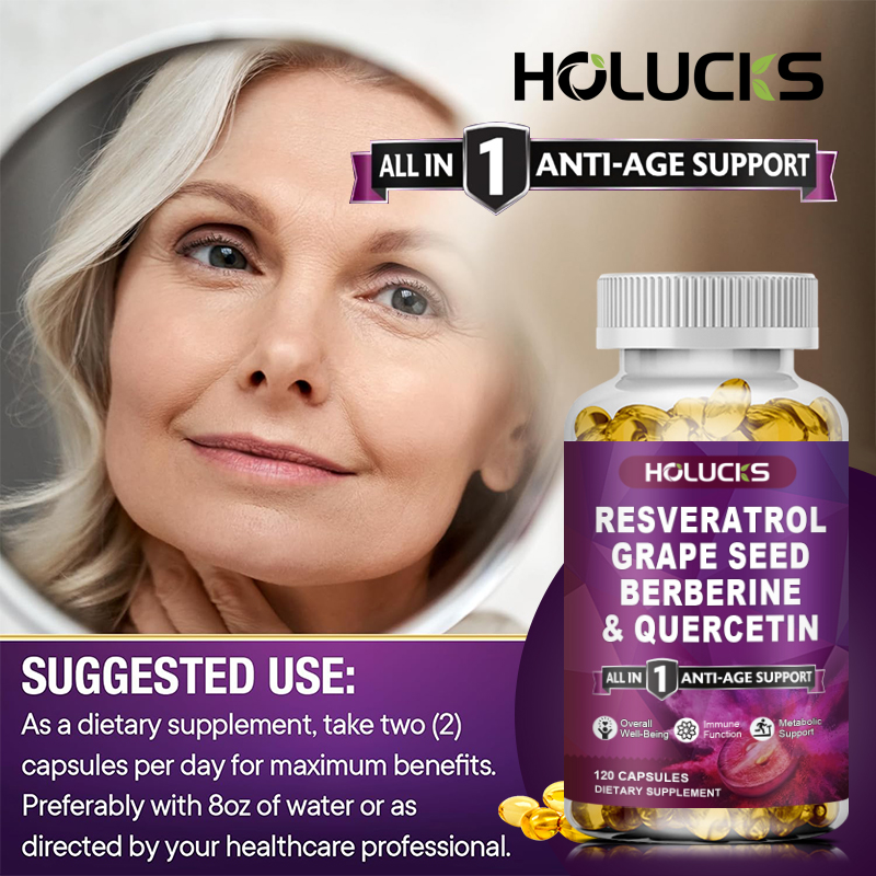Buy 1 Get 1 Free! Resveratrol  - Resveratrol Capsule Anti Aging ulasan dan harga