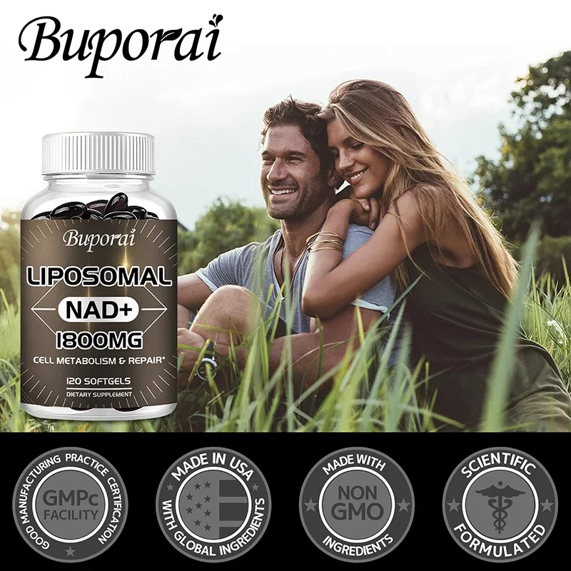 Liposomal NAD Supplement - wit - Resveratrol Capsule Anti Aging ulasan dan harga