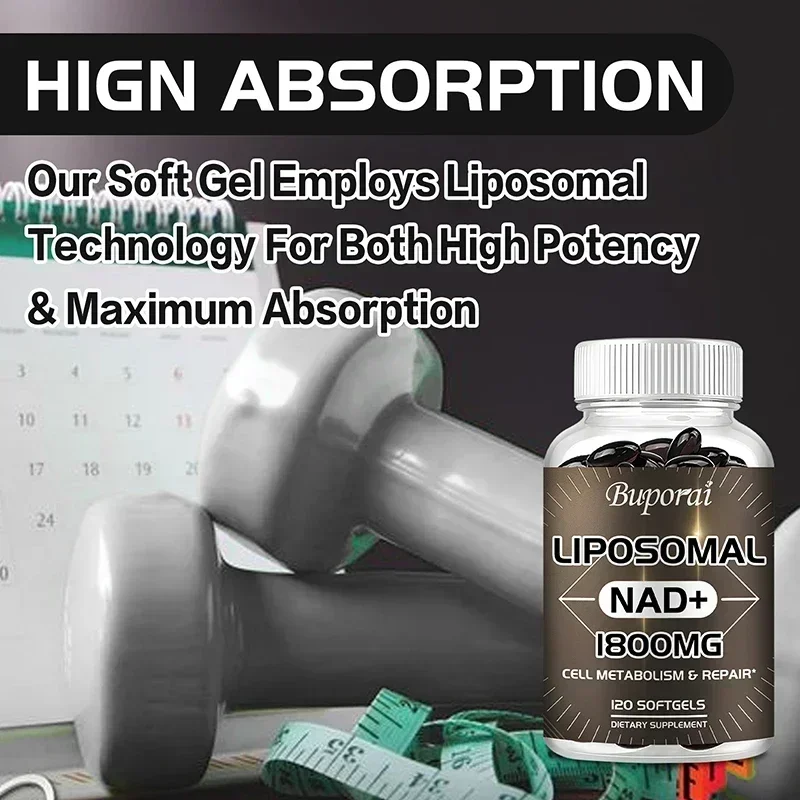 Liposomal NAD Supplement - wit - Resveratrol Capsule Anti Aging ulasan dan harga