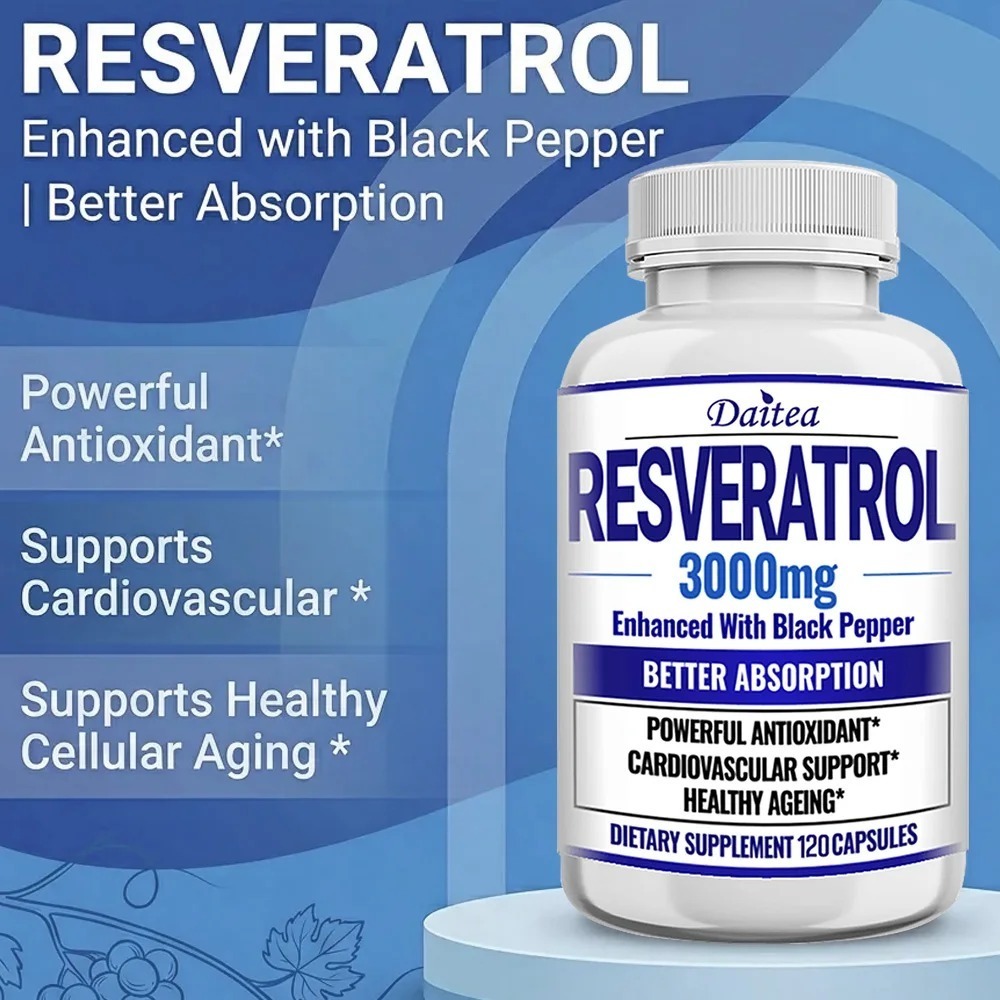 Resveratrol Supplement Capsule - Resveratrol Capsule Anti Aging ulasan dan harga