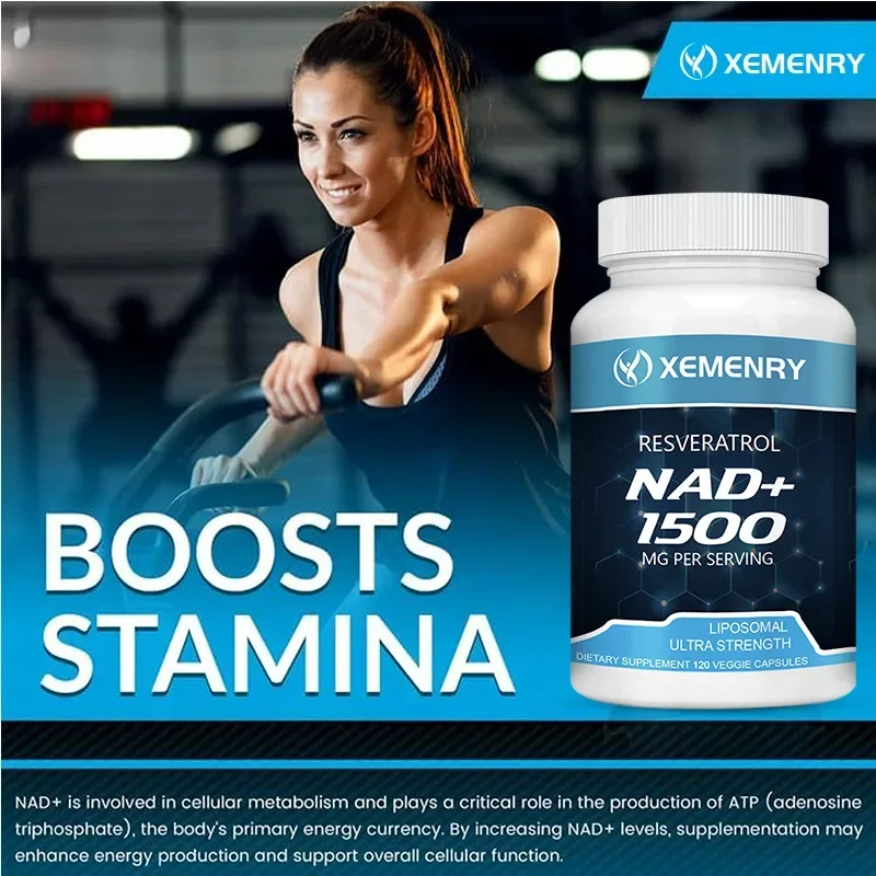 NAD+ Supplements - Natural Ene - Resveratrol Capsule Anti Aging ulasan dan harga