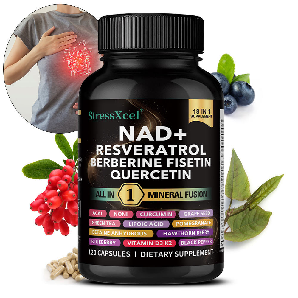 NAD+ Supplement with Resveratr - Resveratrol Capsule Anti Aging ulasan dan harga