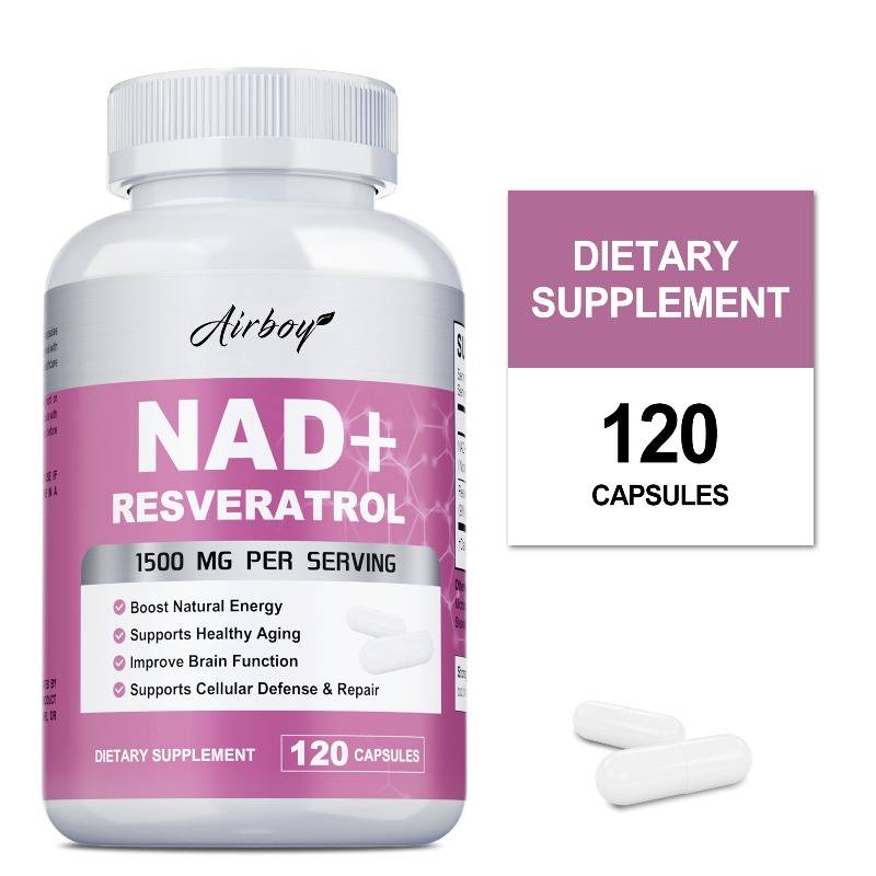 NAD+  Resveratrol - Anti-aging - Resveratrol Capsule Anti Aging ulasan dan harga