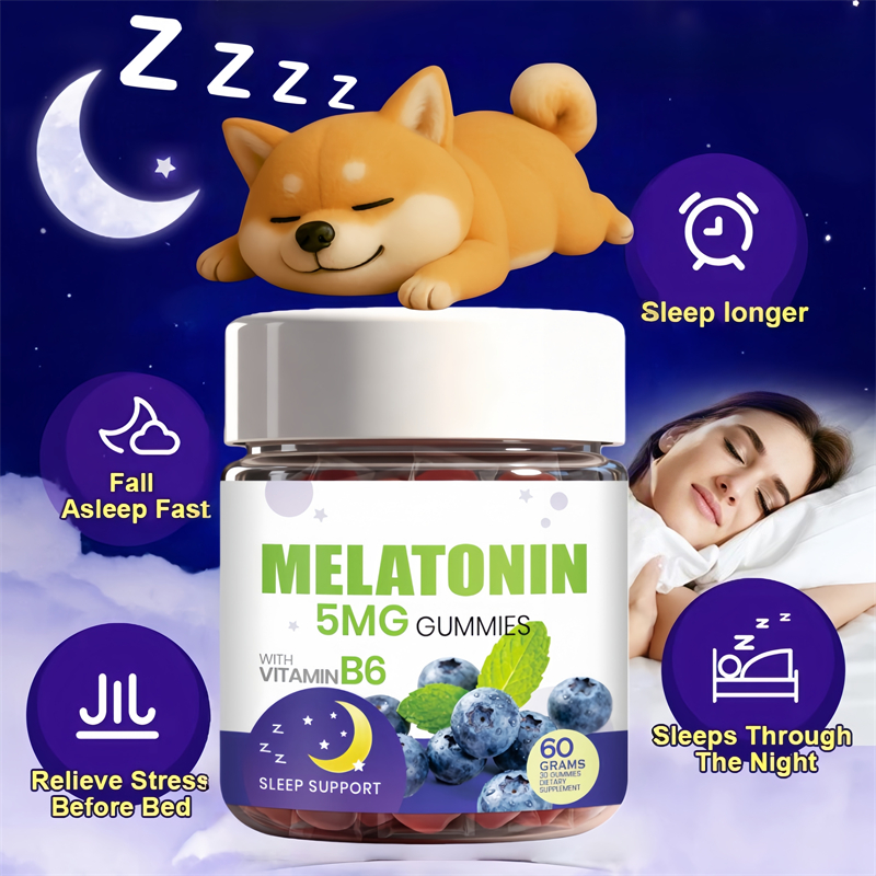 Melatonin Gummies With Vitamin - Melatonin Sleep Gummy ulasan dan harga