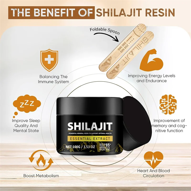 1000mg Pure Shilajit Resin Min - Shilajit Resin Pure ulasan dan harga