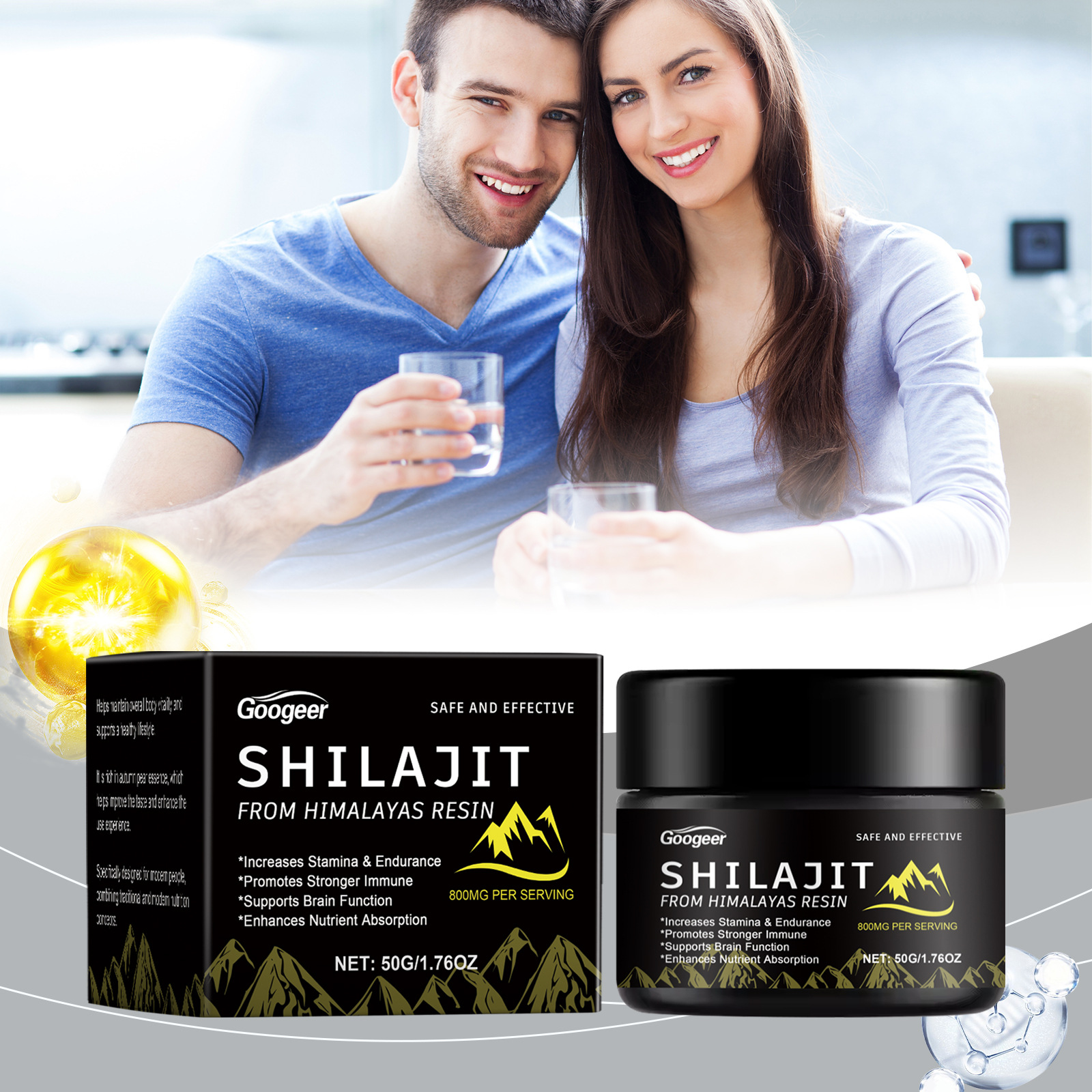 50g Shilajit Resin - Promotes  - Shilajit Resin Pure ulasan dan harga