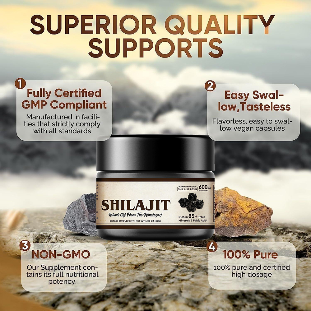Shilajit Pure Himalayan Organi - Shilajit Resin Pure ulasan dan harga