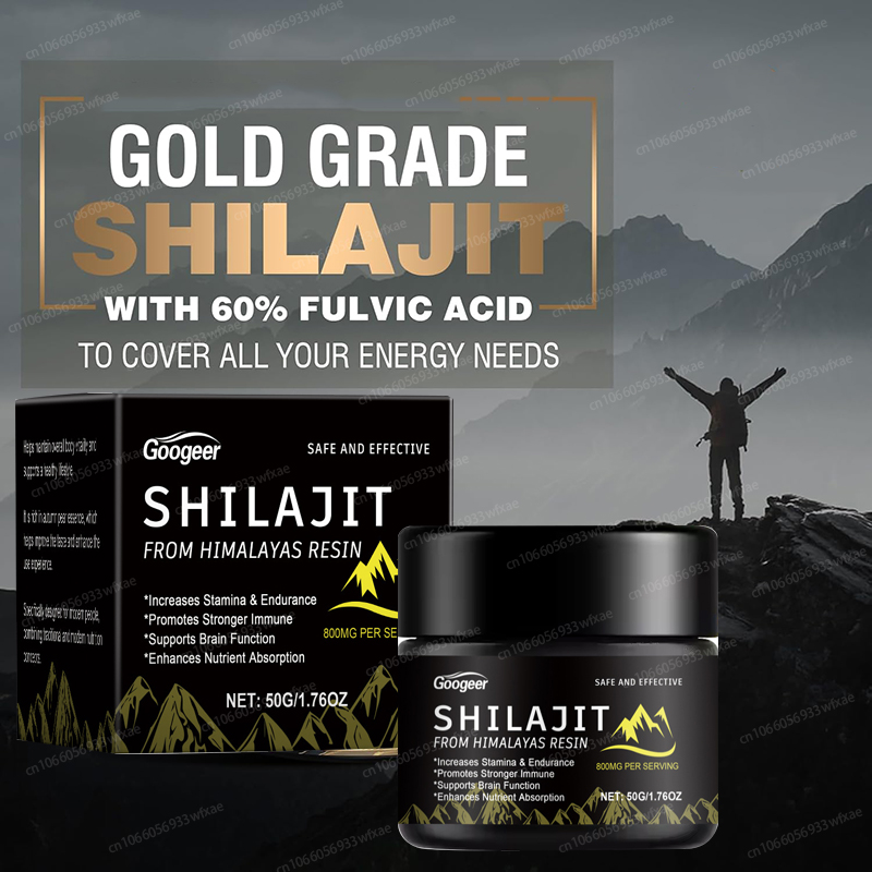 50g Shilajit Pure Himalayan Or - Shilajit Resin Pure ulasan dan harga