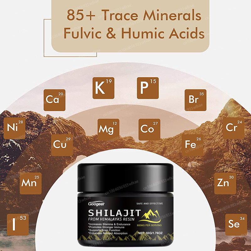 50g Shilajit Pure Himalayan Or - Shilajit Resin Pure ulasan dan harga