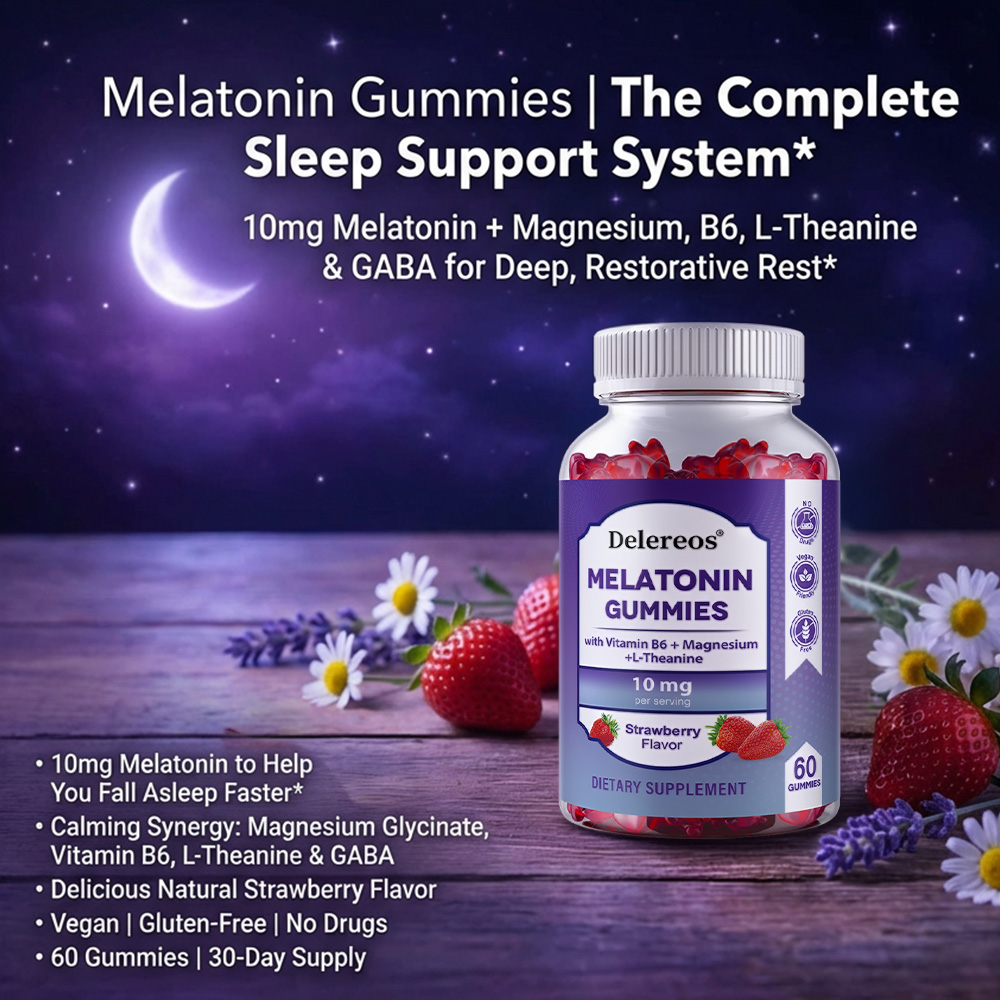 Melatonin 10mg Gummies for Adu - Melatonin Sleep Gummy ulasan dan harga