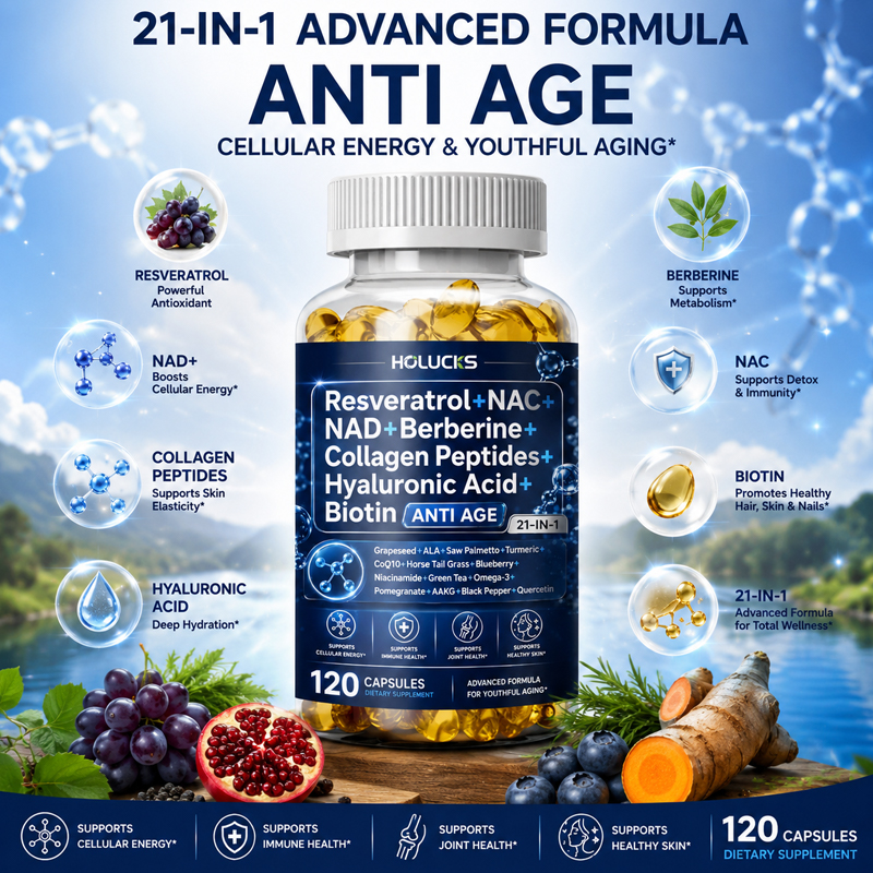Anti-Aging Capsules, Resveratr - Resveratrol Capsule Anti Aging ulasan dan harga