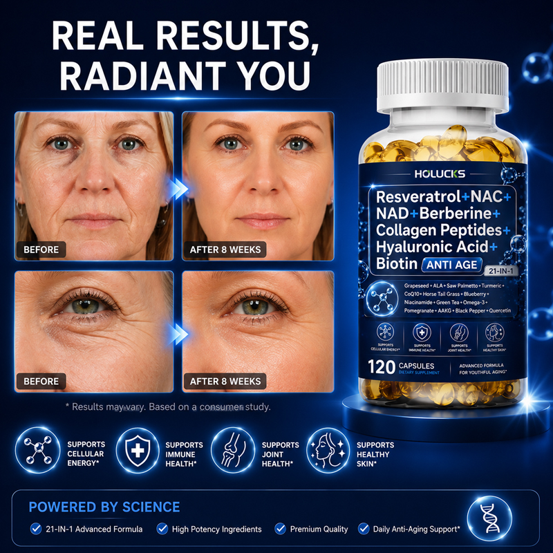 Anti-Aging Capsules, Resveratr - Resveratrol Capsule Anti Aging ulasan dan harga