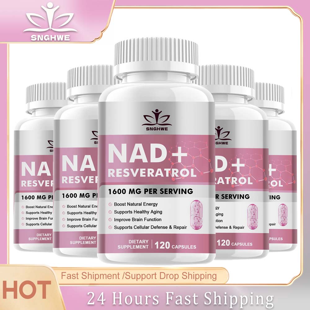 NAD+Resveratrol Supplements NA - Resveratrol Capsule Anti Aging ulasan dan harga