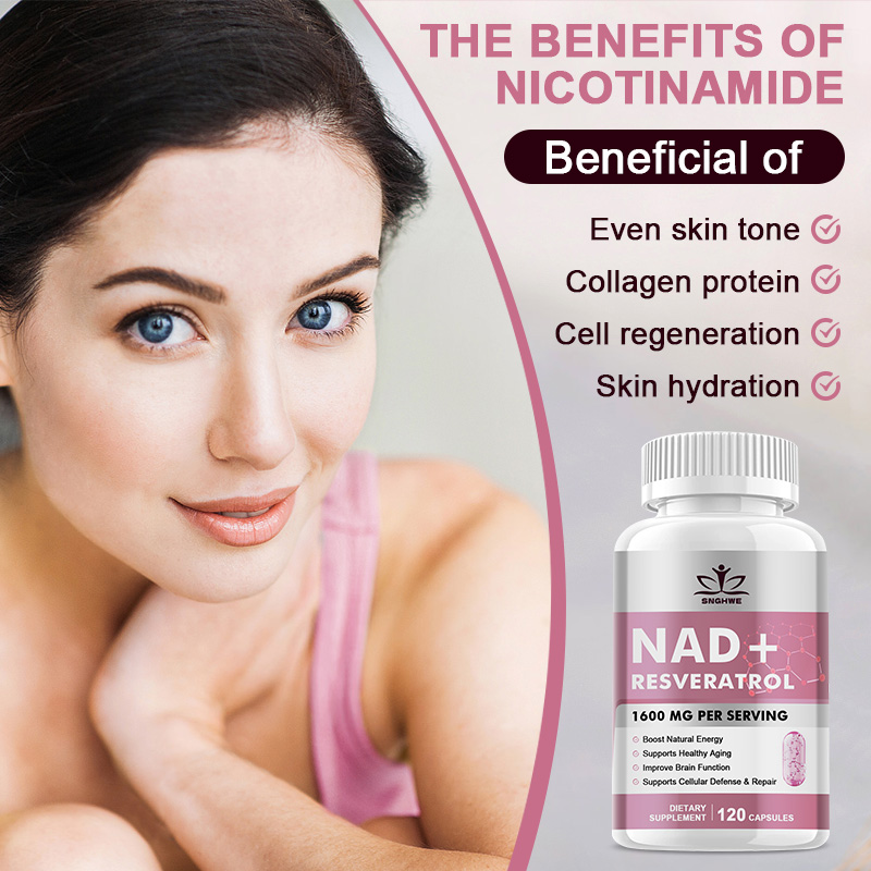 NAD+Resveratrol Supplements NA - Resveratrol Capsule Anti Aging ulasan dan harga