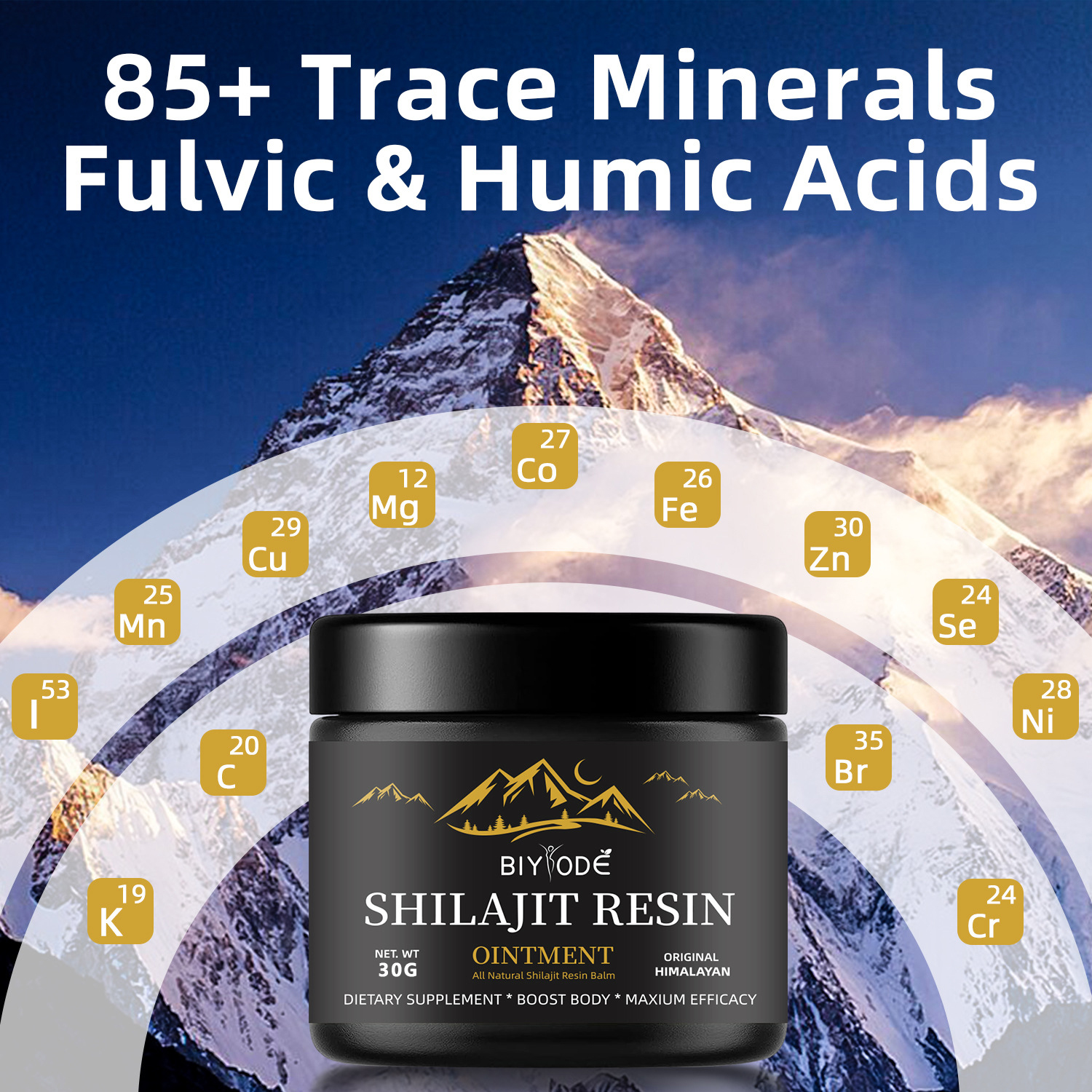 600MG Pure Premium Himalayan S - Shilajit Resin Pure ulasan dan harga